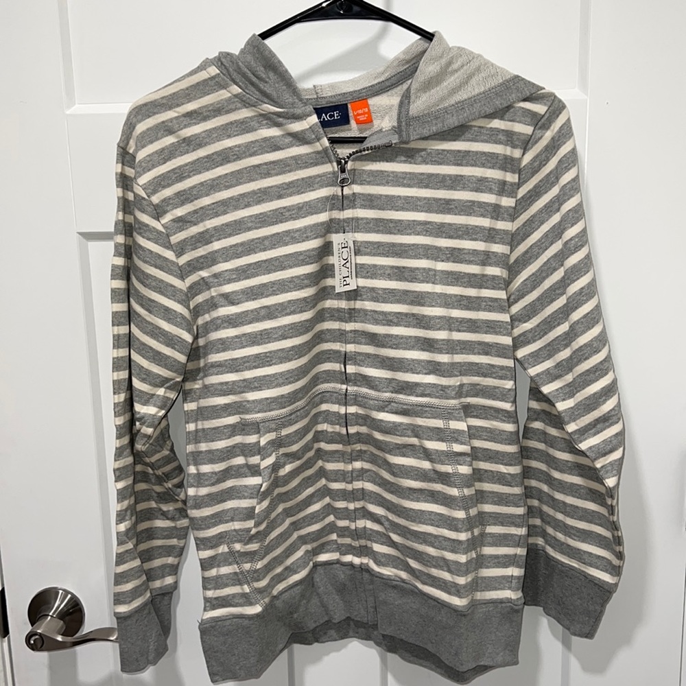 Boys Children’s Place hooded zip up sweat jacket